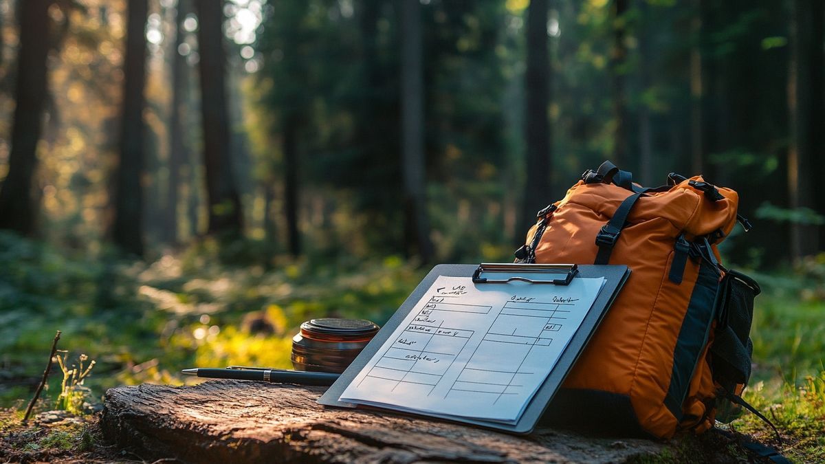 Préparation pour le Camping