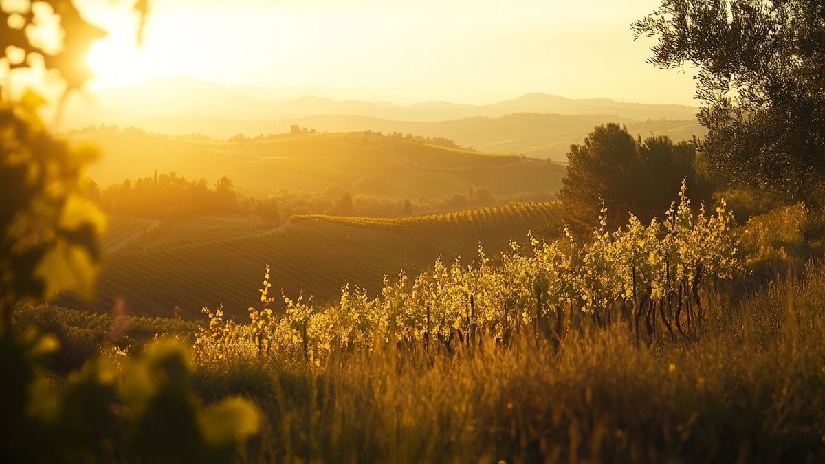 Vendanges en Toscane