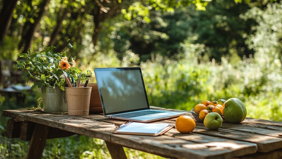 Équilibre entre vie professionnelle et vie nomade